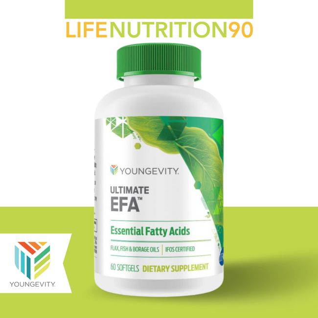 Youngevity Ultimate EFA / Essential Fatty Acid Fish Oils - 60 softgels