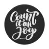 Count It All Joy Bible Verse James 1:2 PopSockets Adhesive PopGrip