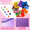 B4 Plastic Expanding File Folders Wallet for School Classroom Envelope File Fold