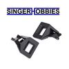 Traxxas 10215 Body Mounts, Front Clipless (Left & Right) MAXX SLASH TRA1