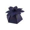50 x Navy Blue Flower Top Wedding Favour Boxes