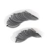 zalati 50Pcs Hair Protector Templates Clear Guards Spacer Round Circular and Single Hole graduated wig heat insulation pieces for Hair Extension
