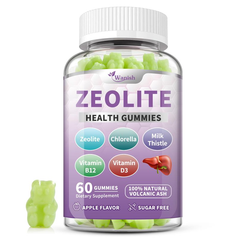 Zeolite Gummies for Adults - Zeolite Clinoptilolite, Chlorella, Milk ...