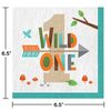 Wild One Woodland Napkins, 16 ct