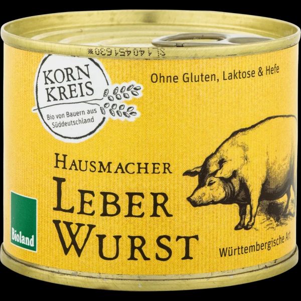 Bio Hausmacher-Leberwurst, 190g