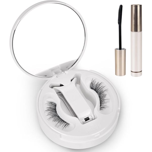 False Eyelashes No Glue Magnetic False Eyelashes Soft DIY Reusable Natural