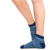 TeeHee Flip Flop Big Toe Cotton Socks 3-Pairs Pack (Mini Stripe)