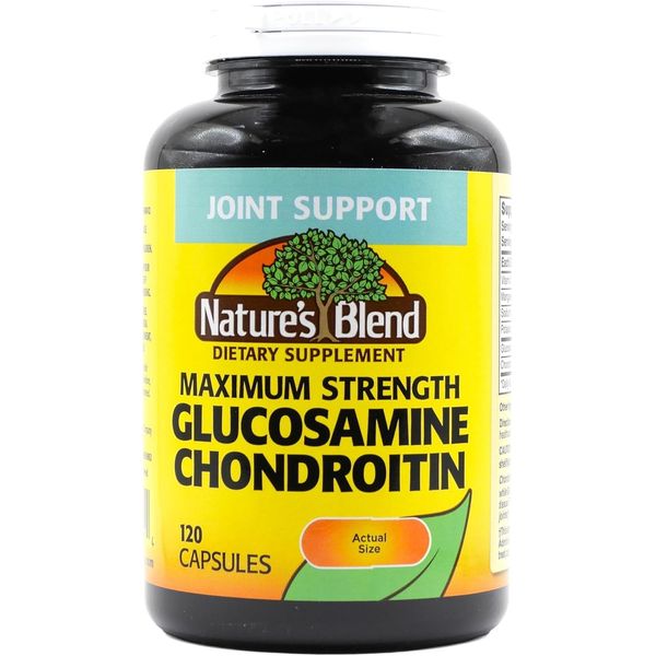 Glucosamine Chondroitin Maximum Strength 120 Capsules by Nature's Blend