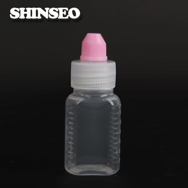 Chungwoo Shinseo Medi General Stopper Dispensing Bottle pp (translucent) 20cc 100ea Potion bottle/medication bottle/medicine bottle/empty bottle/camping/delivery container/soy sauce container, 100ea (bottle + stopper)