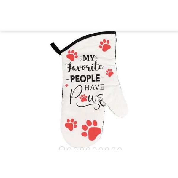 HC My Favorite People Have Paws .7x13” Oven MITT