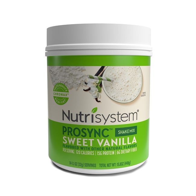 Prosync Sweet Vanilla Meal Replacement Protein Shake Mix - 14 Servings