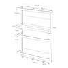 Yamazaki Rack, Alloy Steel, White, One Size