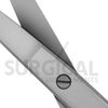 100 Pcs Iris Scissors 4.5" Curved Surgical Dental Instruments German Grade