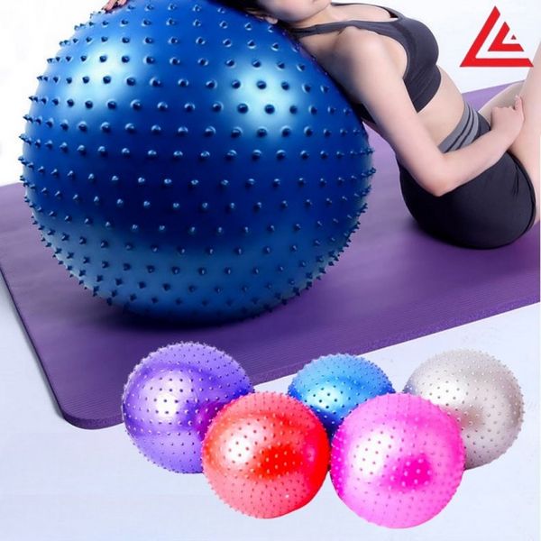 Runwave Diet Massage Gym Ball 75cm Micro Pearl 5 Colors, Gray