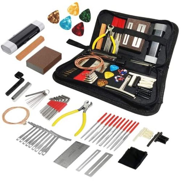 Professional Guitar Tool Kit 72PCS US Maintenance Repairing Set