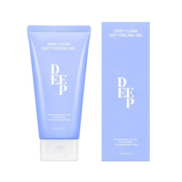 PONGDANG Deep Clean Soft Peeling Gel | Daily Facial Cleansing Exfoliator & Dead Skin, Blackhead Remover Pore Minimizer | Cruelty-Free, Safe for Sensitive Skin, Korean Skincare (4.23 oz. (120g))