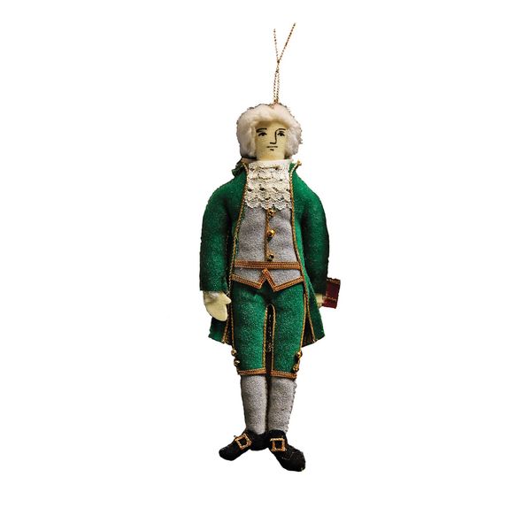 Thomas Jefferson Christmas Ornament Y
