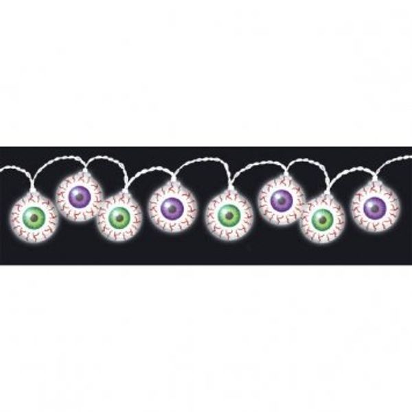 Eyeball Electric Lights w/End-to-End Plugs, 6 Ct.