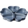 Fox Run Linked Heart Cake Pan, 4-Inch, Preferred Non-Stick