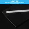 4 Tier Acrylic Display Case with LED Light Transparent Dustproof Showcase