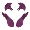 eXtremeRate Back Paddle for PS5 Edge Controller, Interchangeable Metal Back Button Paddles for PS5 Edge Controllers * 4 Pieces (Controller Not Included) (Metallic Grape)