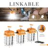 LED Temporary Work Light 125W Linkable Construction High Bay Jobsite Light 2Pack