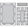 Spellbinders Card Creator Ravenna Die, Metal, Brown