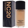 MAC Studio Fix Fluid Spf 15, NC20, Pack of 30