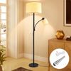 Bathroom Light Pull Cord – 1.5m White Pull Cord with 80cm Elegant Drop Handle, Pull Cord Light Switch for Bathroom, Ceiling Light Switch Pull Cord, Easy Grip Bathroom Light Pull for Shower & Ceiling