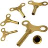 Harts Solid Brass Winding and Setting Clock Keys Full range from 2mm up to 6mm (3.75mm 6)
