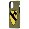 Hülle für iPhone 14 Pro 1st Cavalry Division Patch – 1. CAV – OD Green