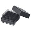 SALONIA Square Ion Brush, Black