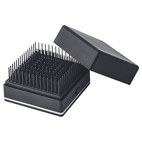 SALONIA Square Ion Brush, Black