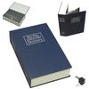 Dictionary Diversion Book Safe w/ Key Lock ~ Metal ~ Navy (Small)