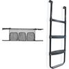 Slip Safety Proof Trampoline Ladder Backyard Outdoor Easy Assemble Enclosure