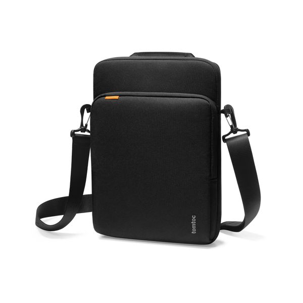 tomtoc 360 Protective Laptop Shoulder Case Designed for 14-inch MacBook Pro M4/M3/M2/M1 Pro/Max A3112 A3401 A3185 A2992 A2918 A2779 2024-2021, Water-Resistant Well-Organized Sleeve Bag with Handle