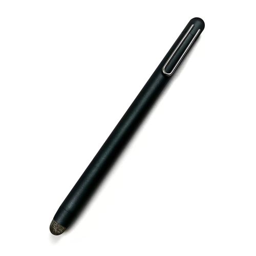 Stylus Touch Screen Pen Fiber Tip Compatible with Google Pixel 9 Pro XL, Aluminum Lightweight Black
