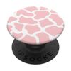 PopSockets Cow Print Pattern in Pastel Pink PopSockets Swappable PopGrip
