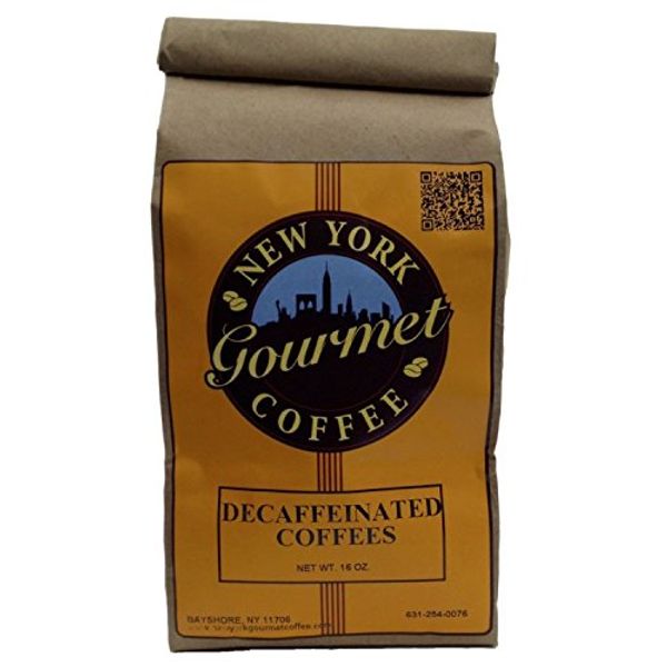 Decaffeinated Classic Pecan Pie Coffee | 1Lb bag - Extra-Fine Grind | New York Gourmet Coffee