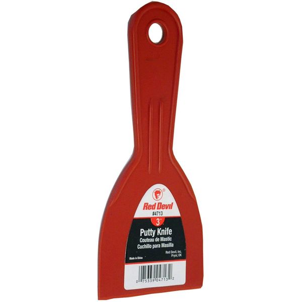 Red Devil 4713 3" Plastic Putty Knives