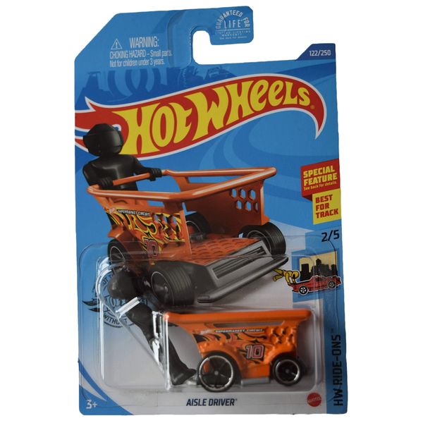 Hot Wheels Aisle Driver - Orange/Black - 122/250 Ride Ons 2/5