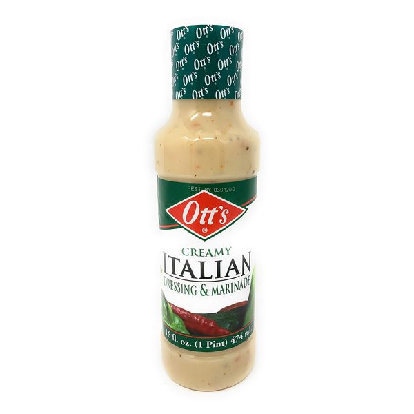 Ott’s | Creamy Italian Dressing & Marinade | 16 Oz/474 Ml