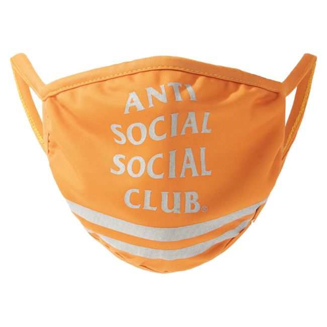 Anti Social Social Club Vvs Orange Mask Unisex Style : 986427