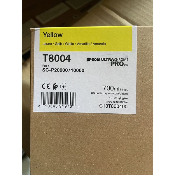 Epson T8004 Yellow Original Ink Cartridge