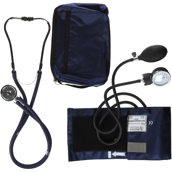 Prestige Medical Sprague/Sphygmomanometer Nurse Kit, Navy