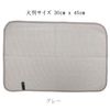 Infinite Antibacterial Drying Mat Kitchen Mat Made in Japan (Blue)