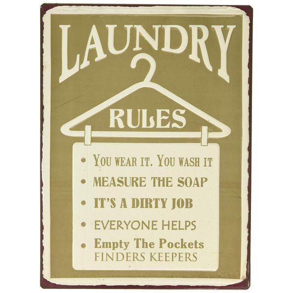 Sign, 2D - Laundry