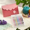 KnitPro Crochet Hook Set, Zing Aluminium Single-Ended, 2.00-6.00mm