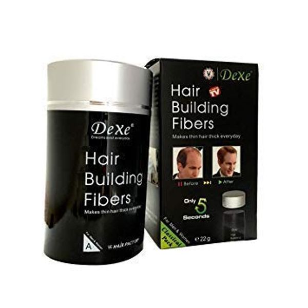 DEXE Hair Building Fiber Hide Thinning Hair (Black) [Parallel Import]