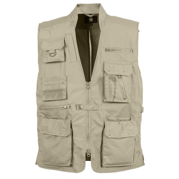 Plainclothes Concealed Carry Vest-Khaki-Medium